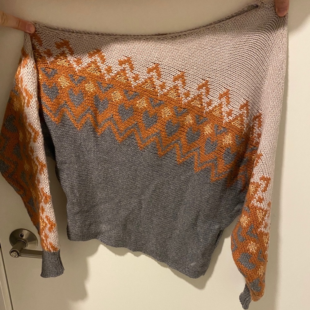 Free People One Shoulder (Slight) Sweater